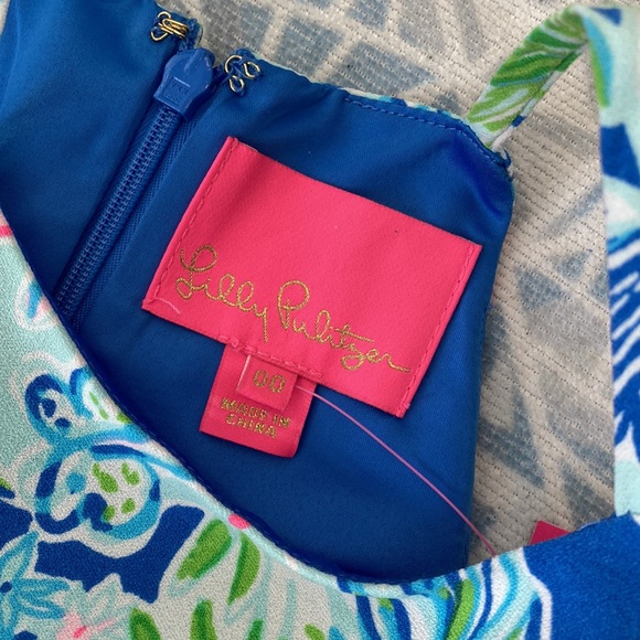 Lilly Pulitzer 💎NWT💎 Coastal Blue Dress/Romper - Picture 3 of 9